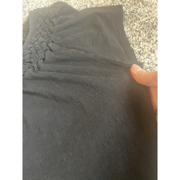 Talbots Women’s Blouse Lot Of 2 White Black Size Large Petite - Picture 5 of 12